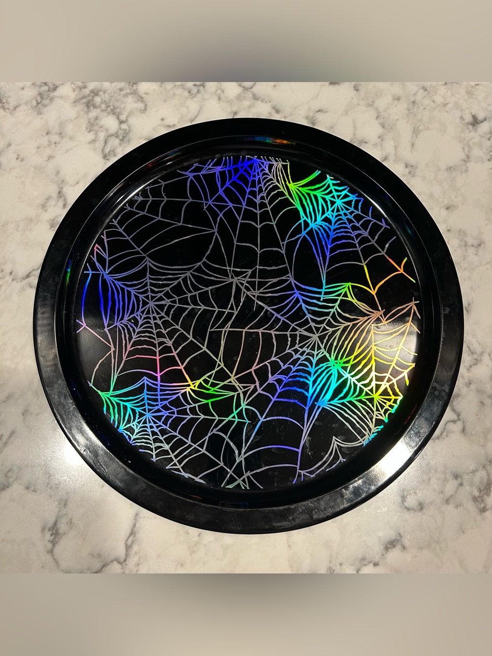 ‼️Halloween Spider Web Serving Tray‼️